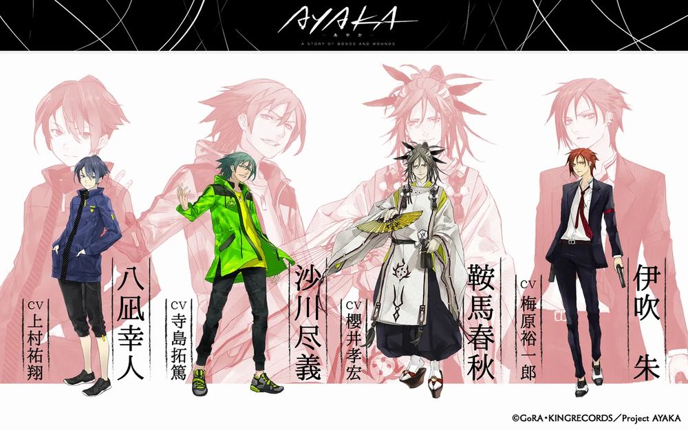 Ayaka characters